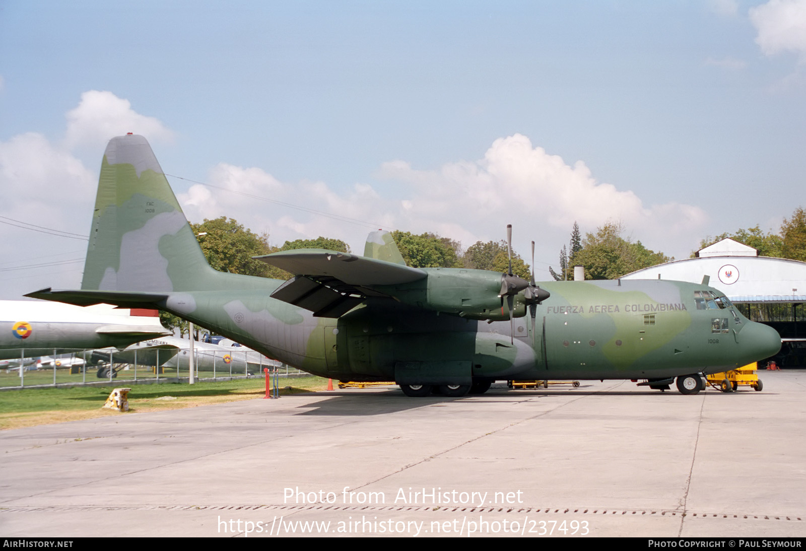 Aircraft Photo of FAC1008 | Lockheed C-130B Hercules (L-282) | Colombia - Air Force | AirHistory.net #237493