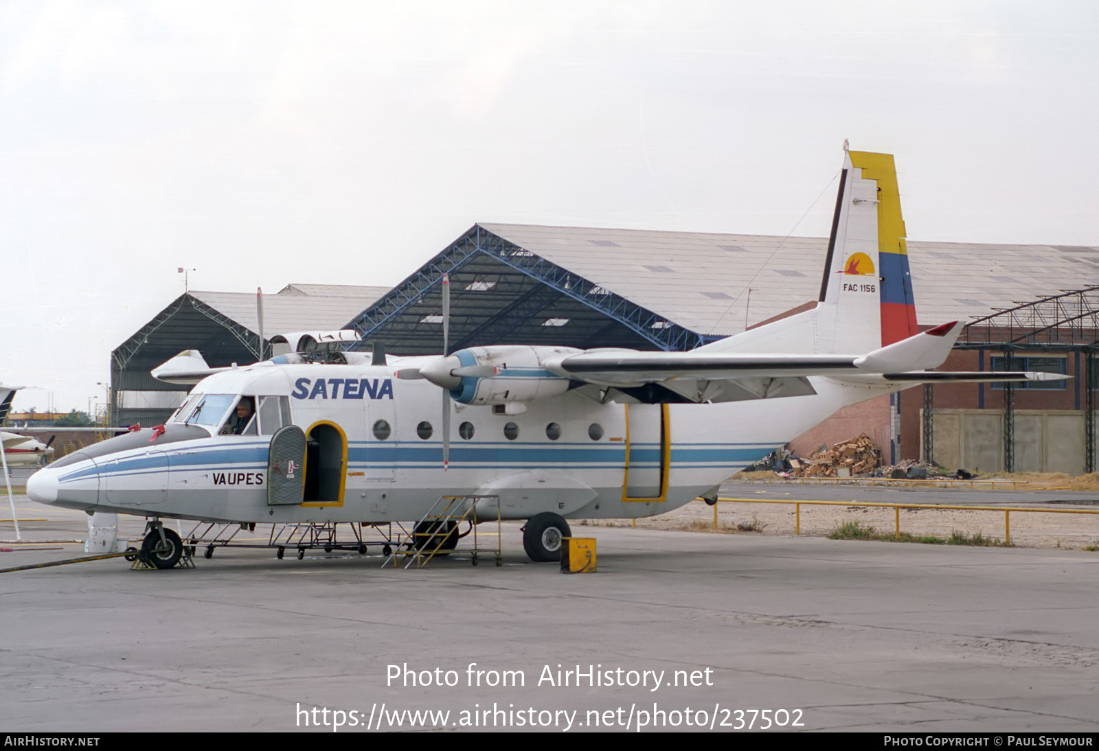 Aircraft Photo of FAC 1156 | CASA C-212-300 Aviocar | Colombia - Satena | AirHistory.net #237502