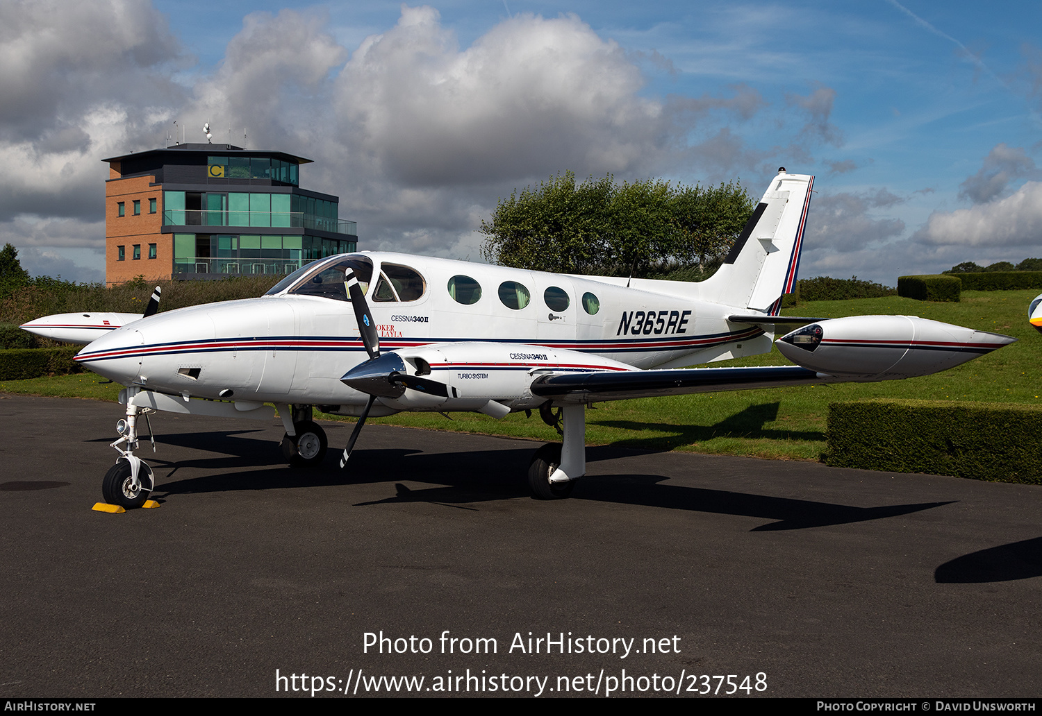 Aircraft Photo of N365RE | Cessna 340A | AirHistory.net #237548