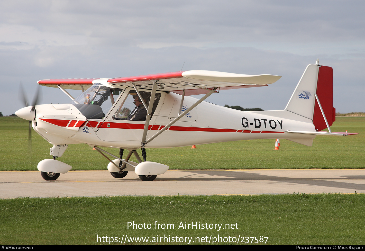 Aircraft Photo of G-DTOY | Comco Ikarus C42-FB100 | AirHistory.net #237587