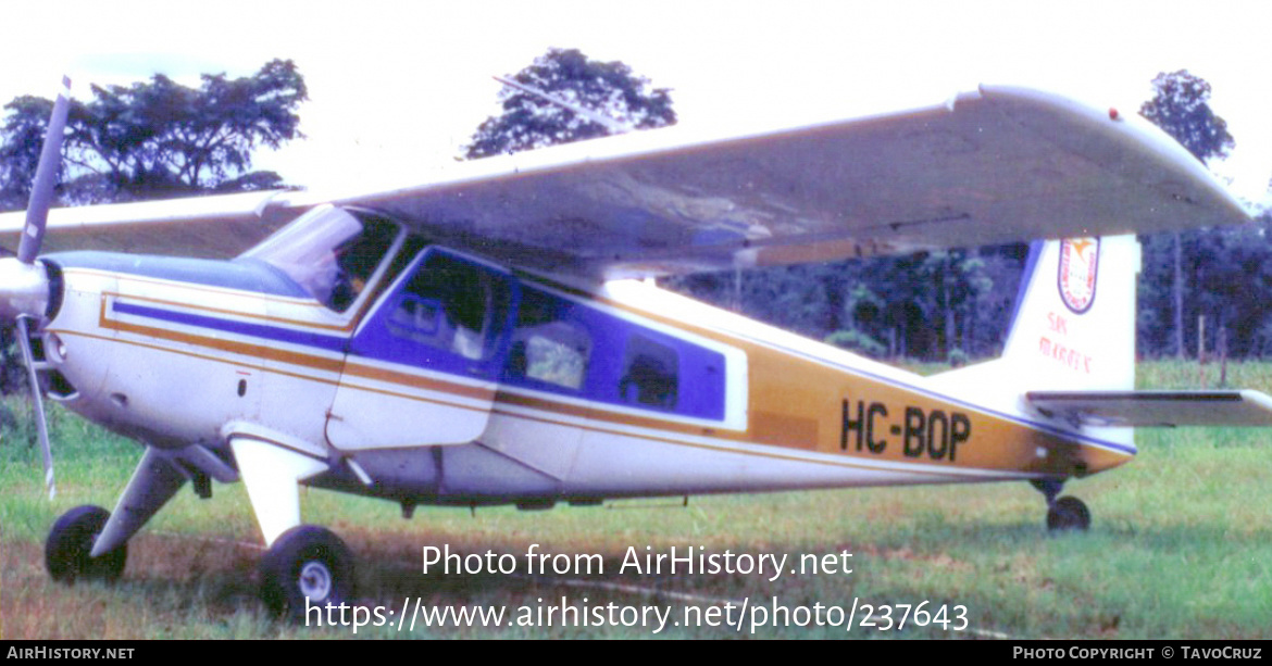 Aircraft Photo of HC-BOP | Helio H-295-1400 Super Courier | AirHistory.net #237643