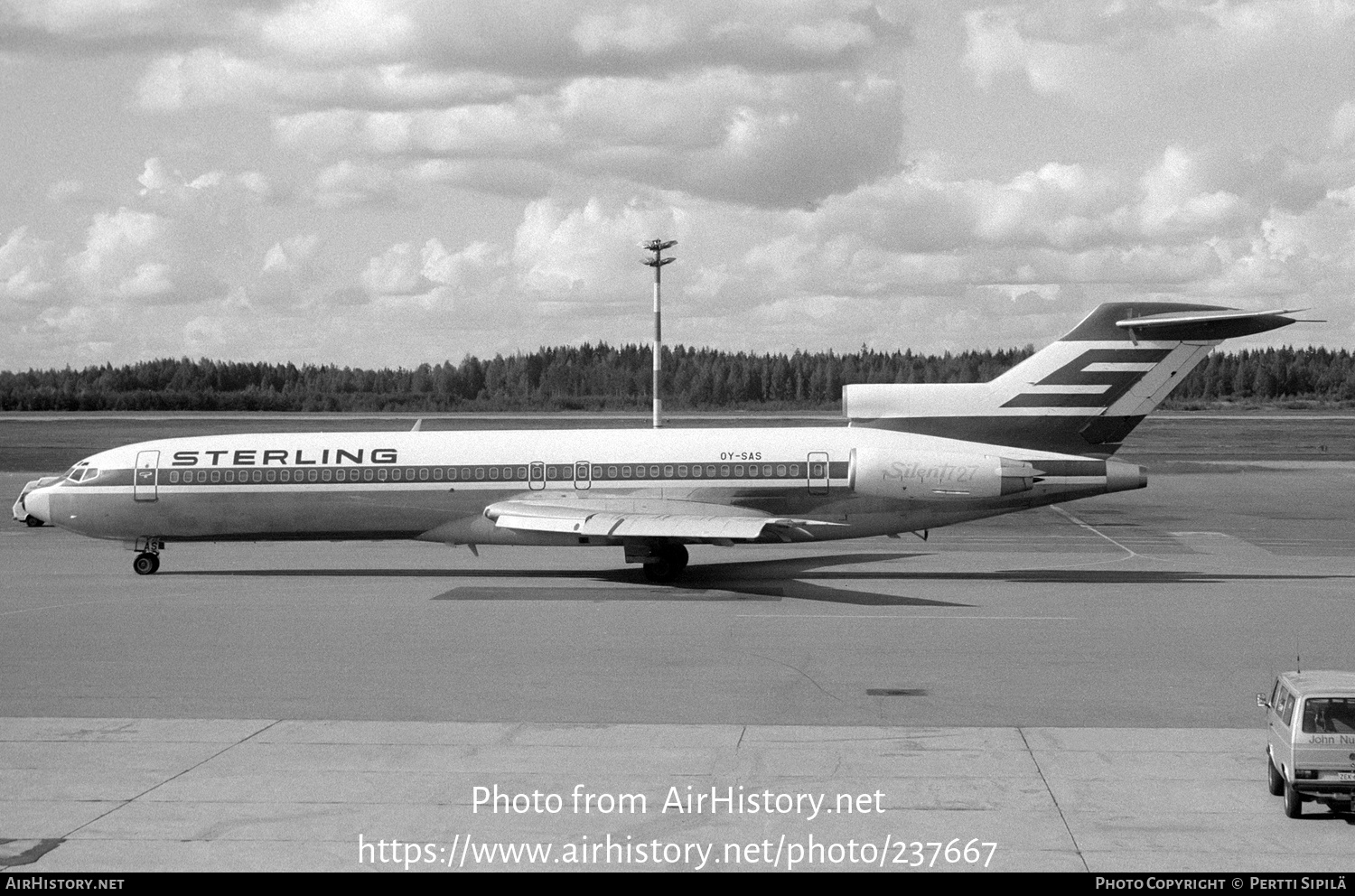 Aircraft Photo of OY-SAS | Boeing 727-2J4/Adv(RE) Super 27 | Sterling Airways | AirHistory.net #237667