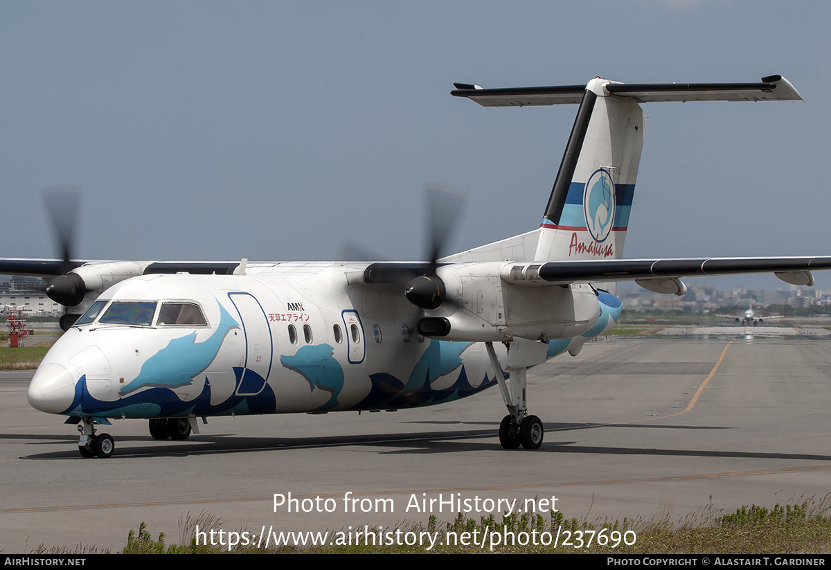 Aircraft Photo of JA81AM | Bombardier DHC-8-103Q Dash 8 | Amakusa Airlines - AMX | AirHistory.net #237690