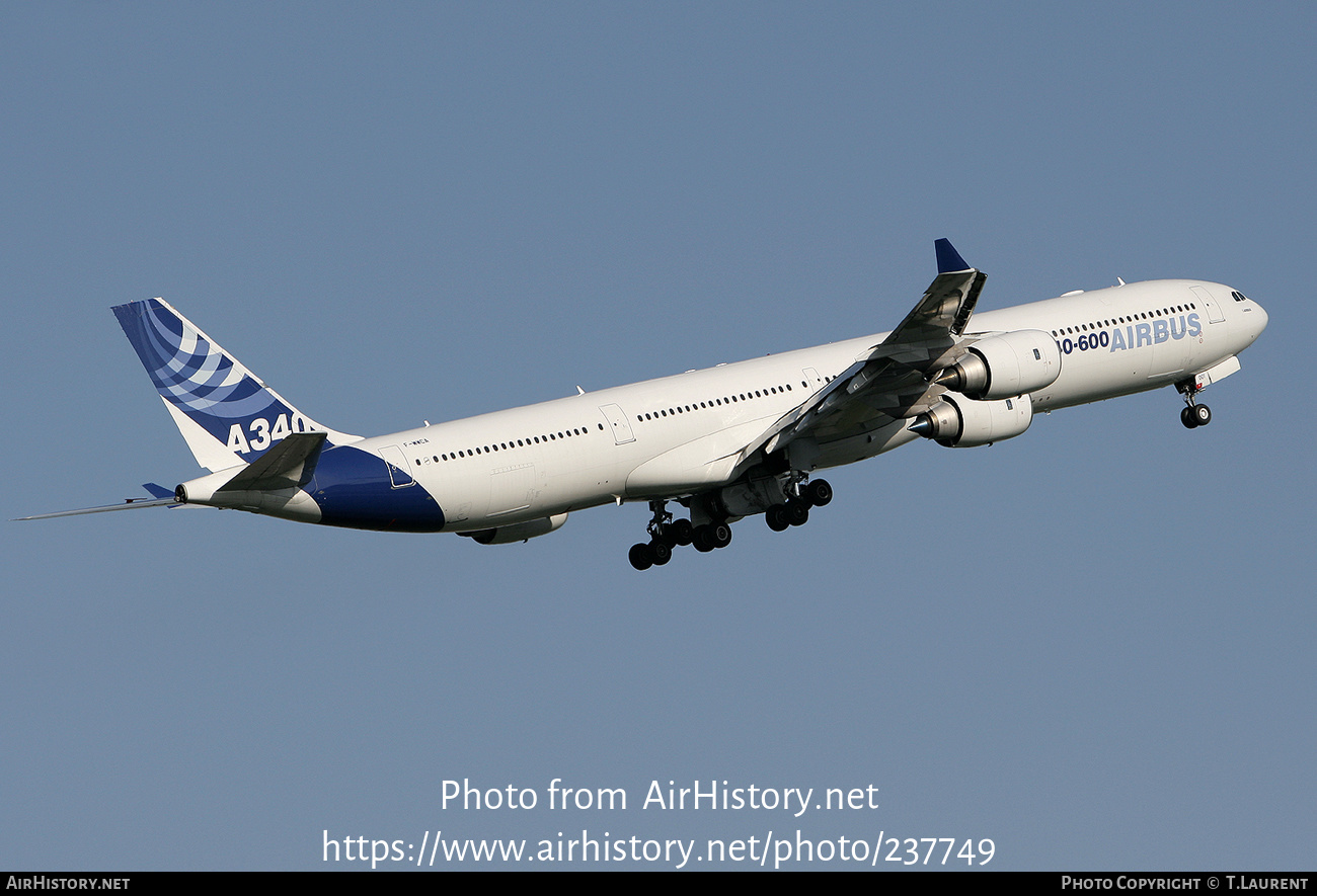 Aircraft Photo of F-WWCA | Airbus A340-642 | Airbus | AirHistory.net #237749