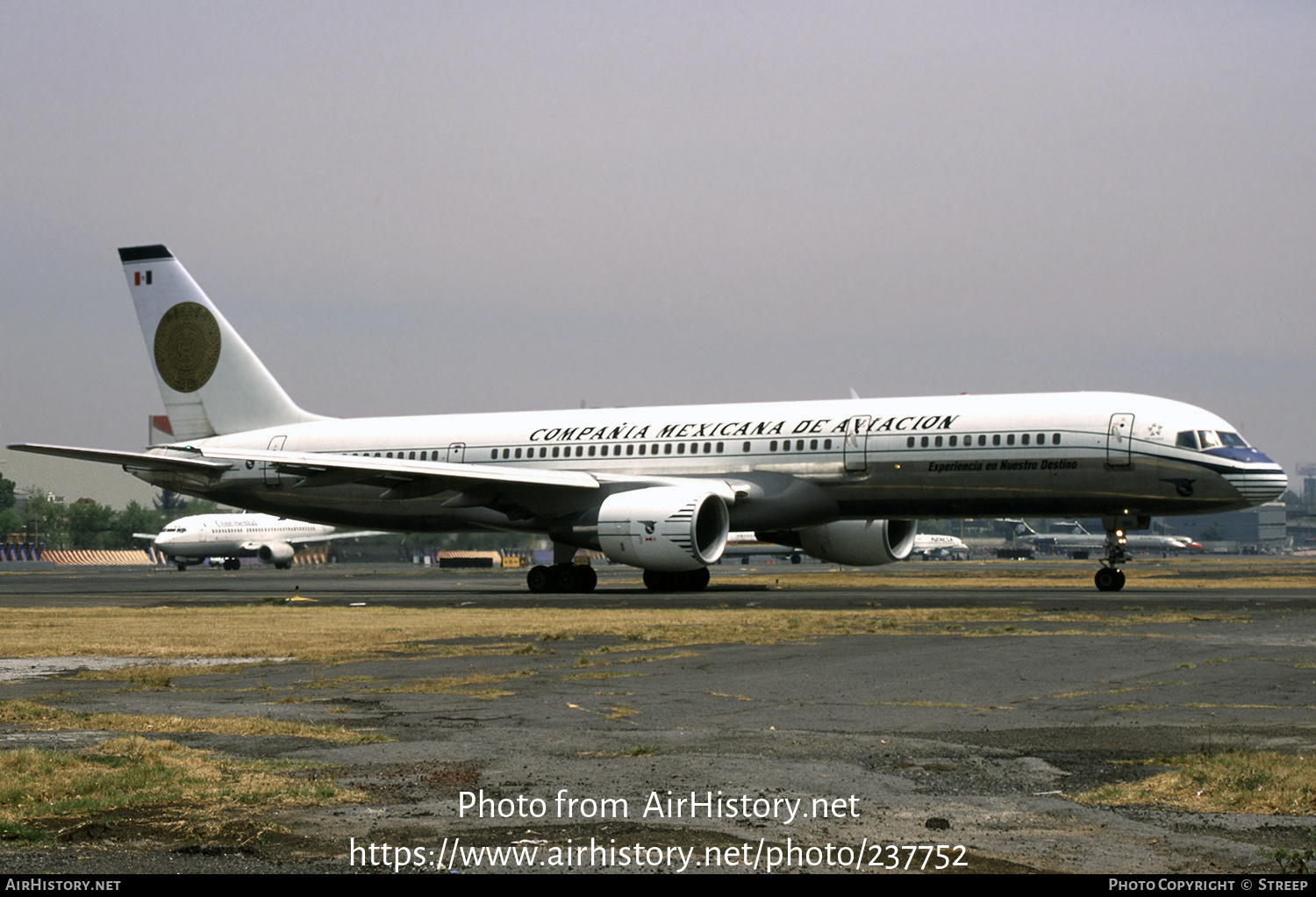 Aircraft Photo of N380RM | Boeing 757-2Q8 | Mexicana | Compañía Mexicana de Aviación | AirHistory.net #237752