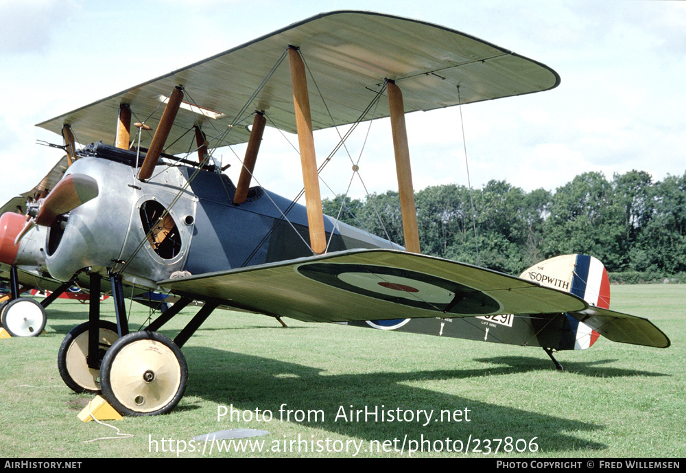 Aircraft Photo of G-ASOP / B6291 | Sopwith F-1 Camel (replica) | UK - Air Force | AirHistory.net #237806