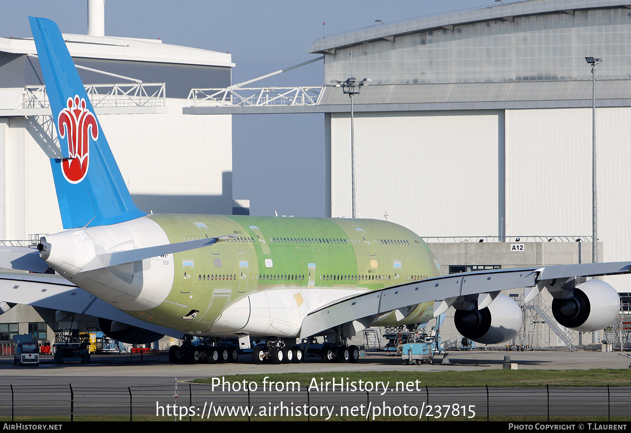 Aircraft Photo of F-WWSF | Airbus A380-841 | China Southern Airlines | AirHistory.net #237815