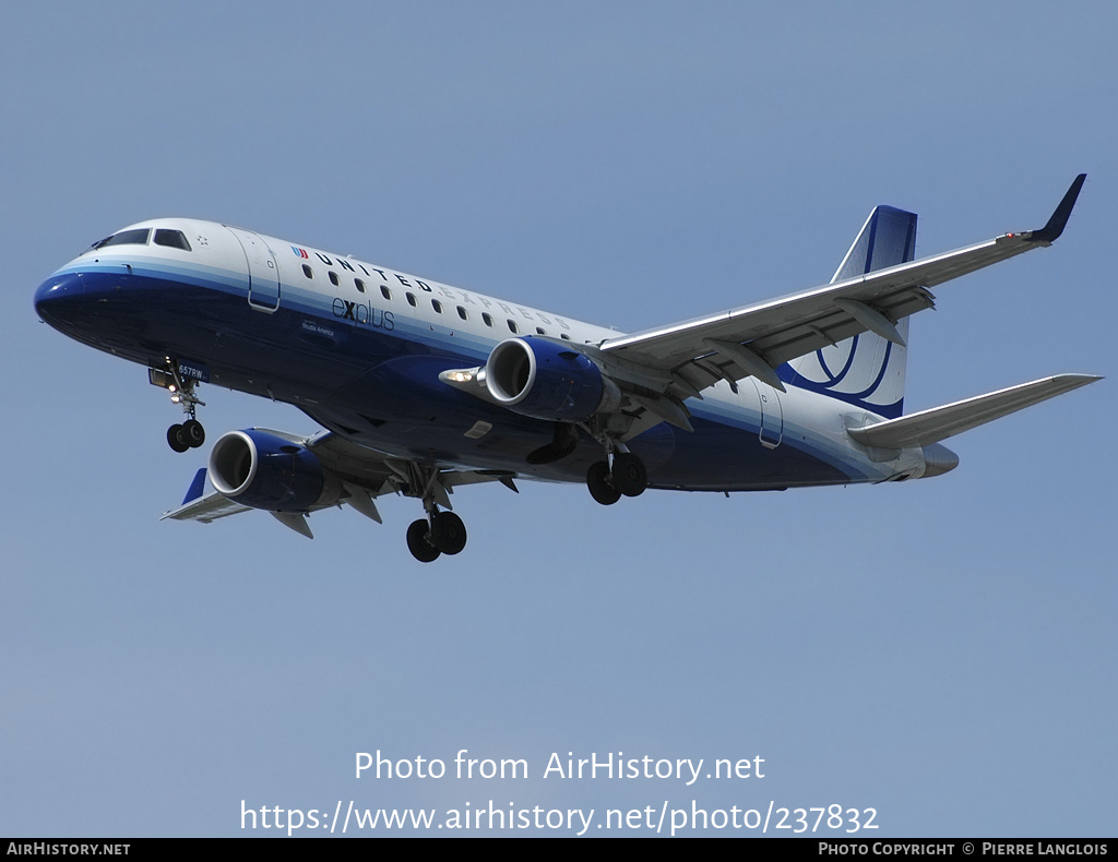 Aircraft Photo of N657RW | Embraer 170SE (ERJ-170-100SE) | United Express | AirHistory.net #237832