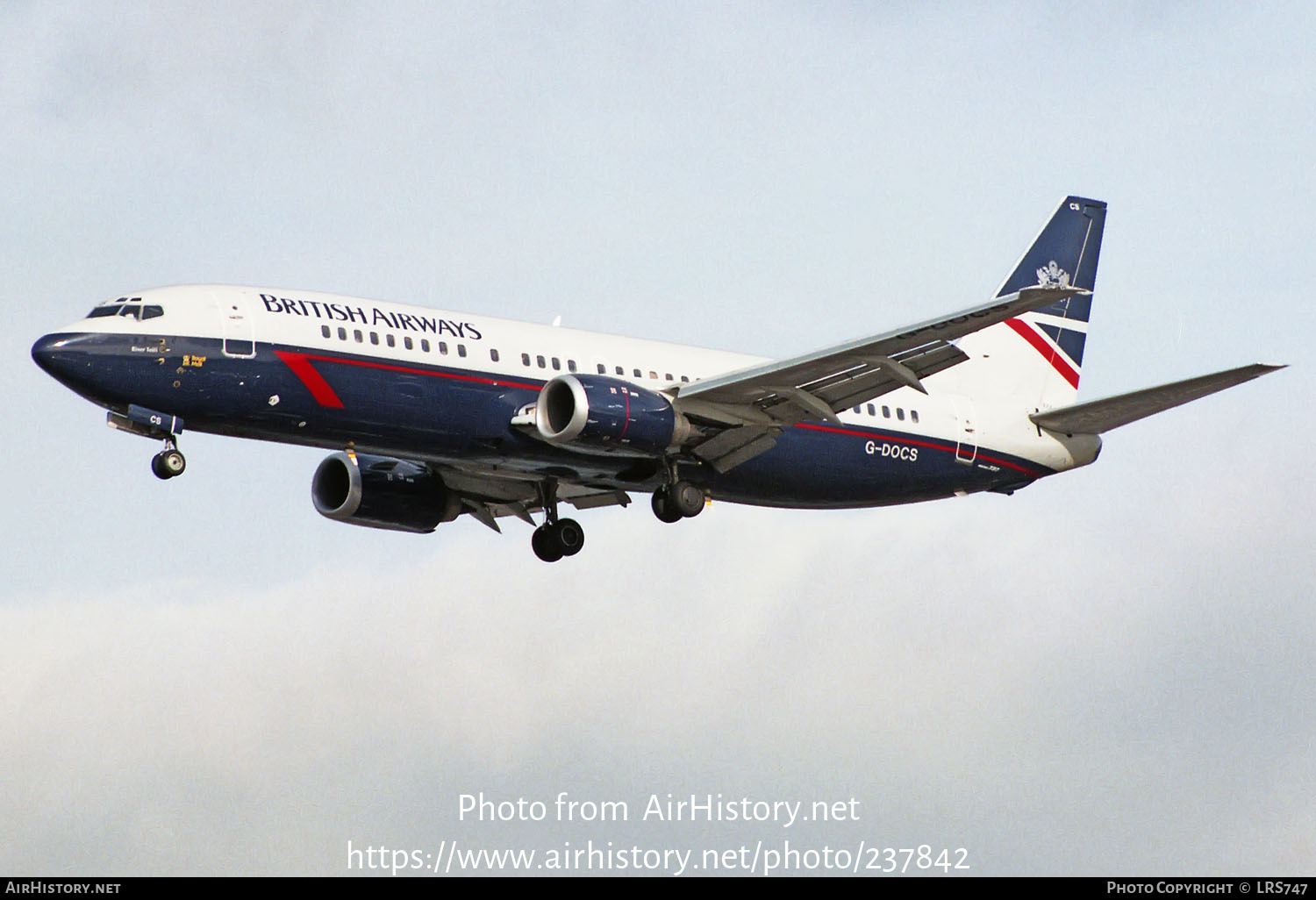 Aircraft Photo of G-DOCS | Boeing 737-436 | British Airways | AirHistory.net #237842