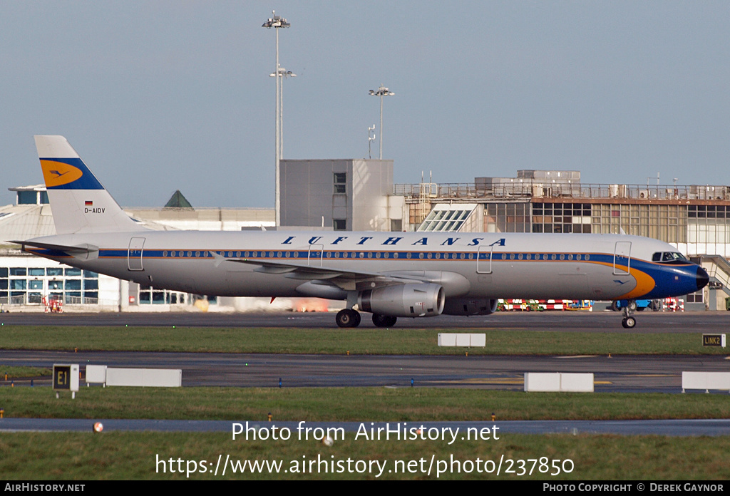 Aircraft Photo of D-AIDV | Airbus A321-231 | Lufthansa | AirHistory.net #237850