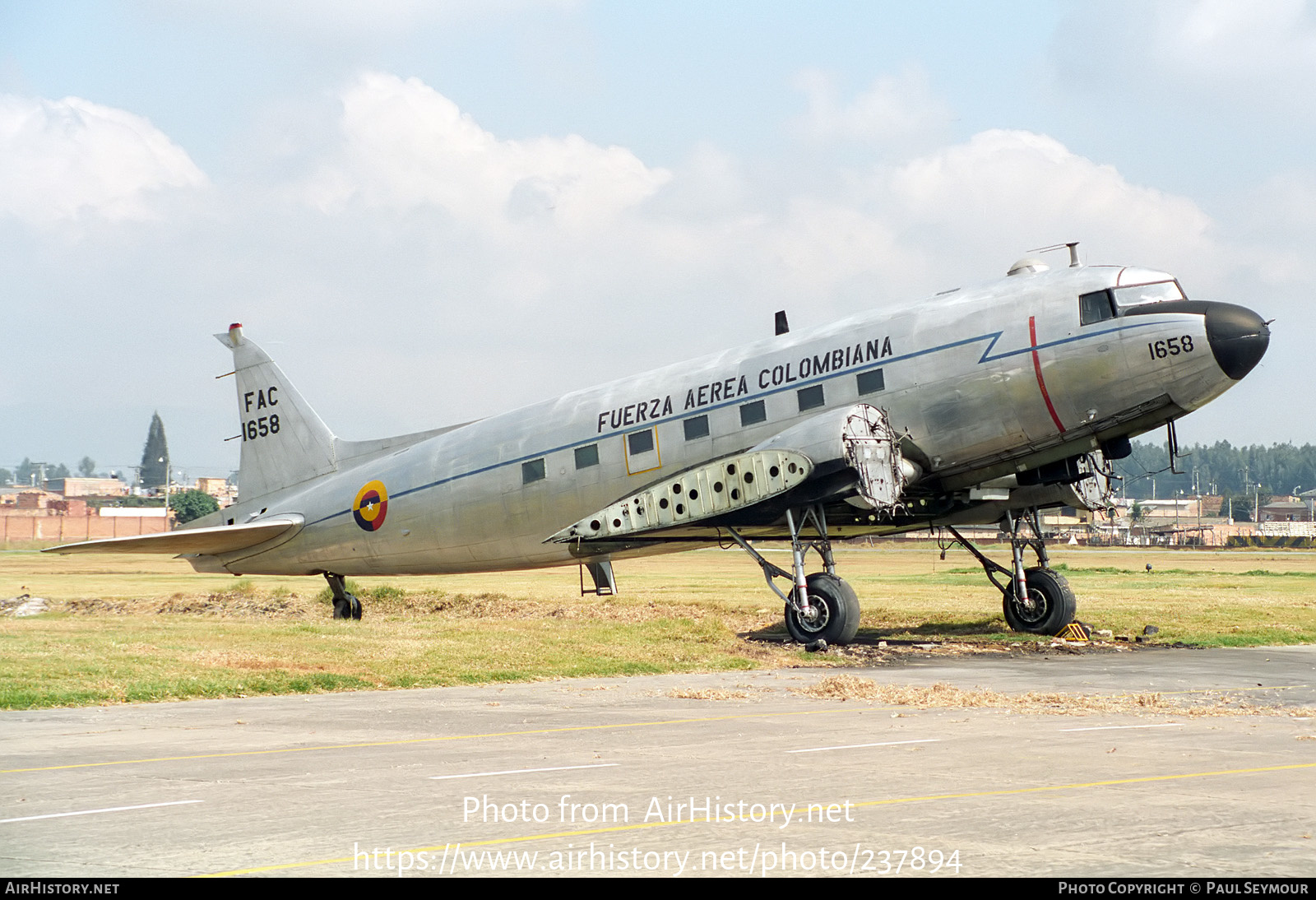 Aircraft Photo of FAC1658 | Douglas C-47 Skytrain | Colombia - Air Force | AirHistory.net #237894