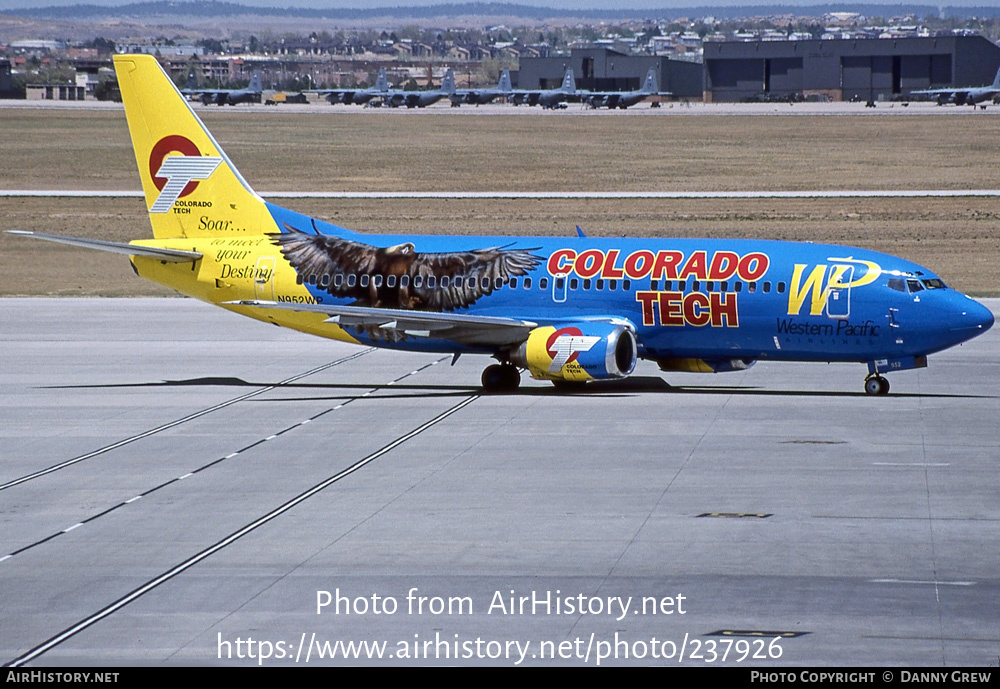 Aircraft Photo of N952WP | Boeing 737-3B7 | Western Pacific Airlines | AirHistory.net #237926