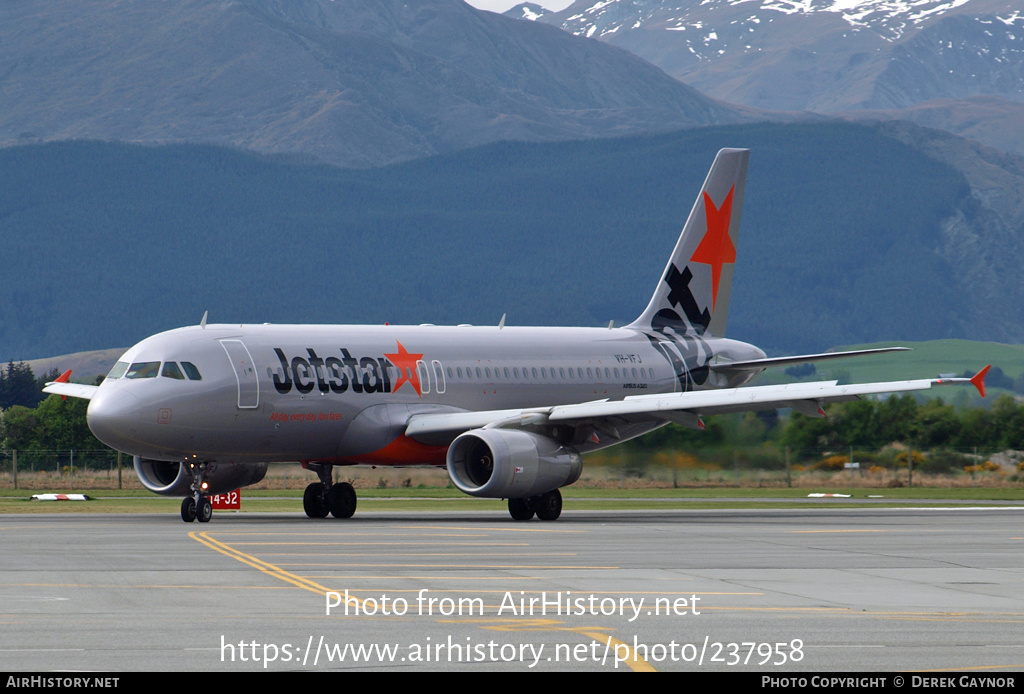 Aircraft Photo of VH-VFJ | Airbus A320-232 | Jetstar Airways | AirHistory.net #237958