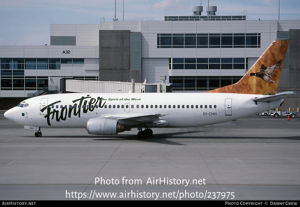 Aircraft Photo of EI-CHH | Boeing 737-317 | Frontier Airlines | AirHistory.net #237975