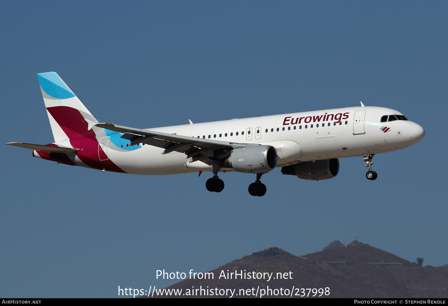 Aircraft Photo of D-ABFP | Airbus A320-214 | Eurowings | AirHistory.net #237998