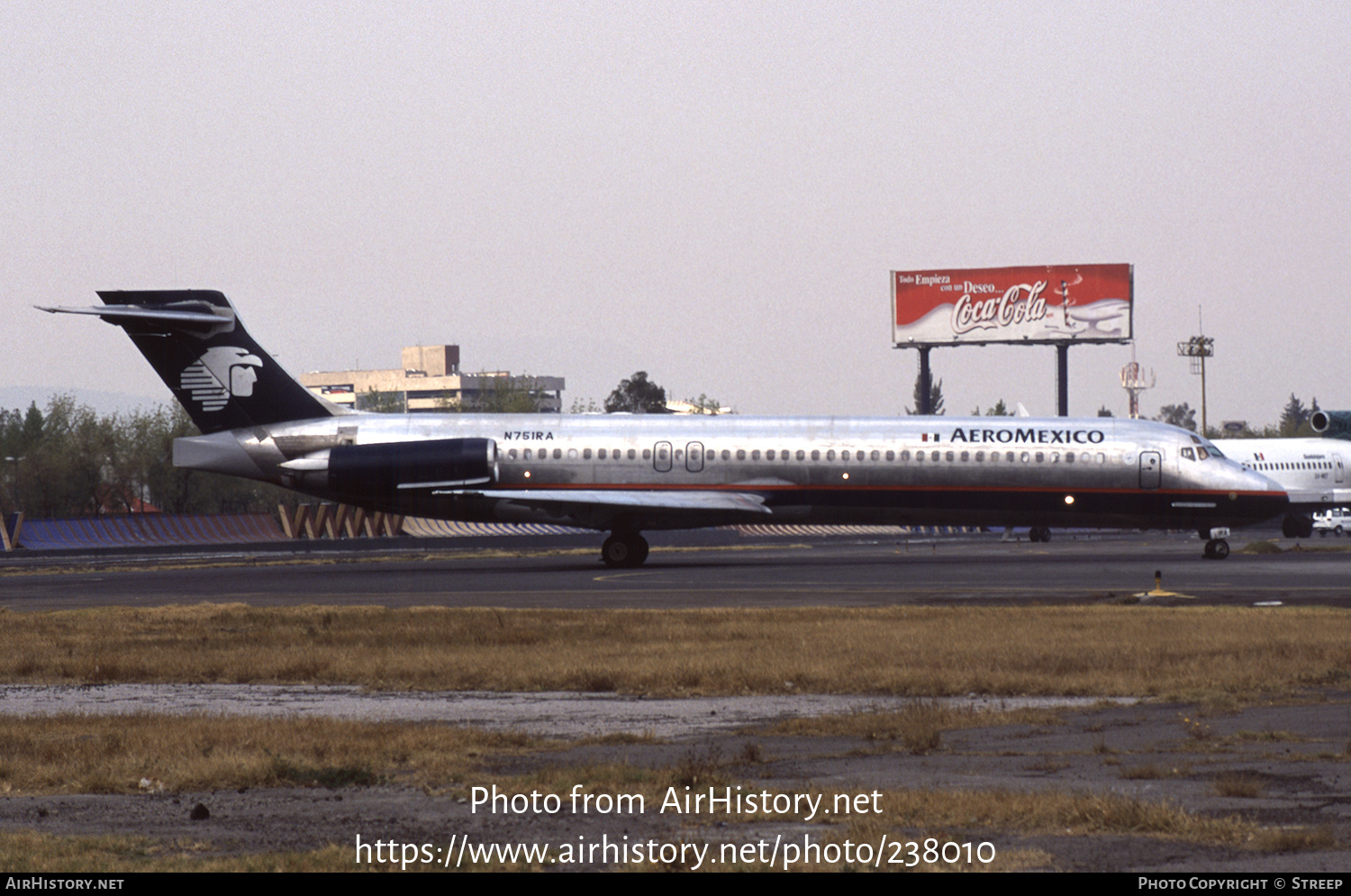 Aircraft Photo of N751RA | McDonnell Douglas MD-87 (DC-9-87) | AeroMéxico | AirHistory.net #238010