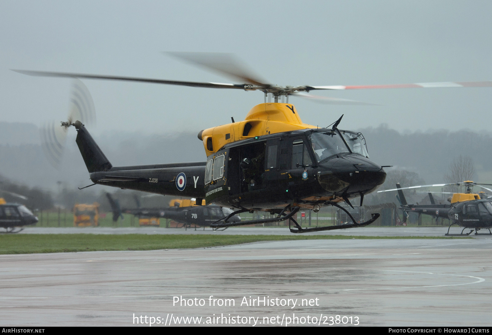 Aircraft Photo of ZJ238 | Bell 412EP Griffin HT1 | UK - Air Force | AirHistory.net #238013