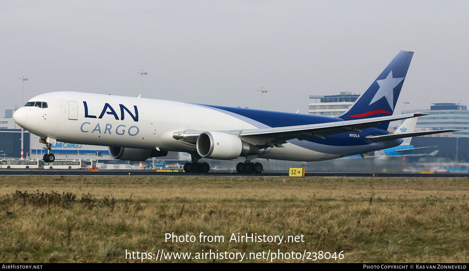 Aircraft Photo of N312LA | Boeing 767-316F/ER | LAN Cargo | AirHistory.net #238046