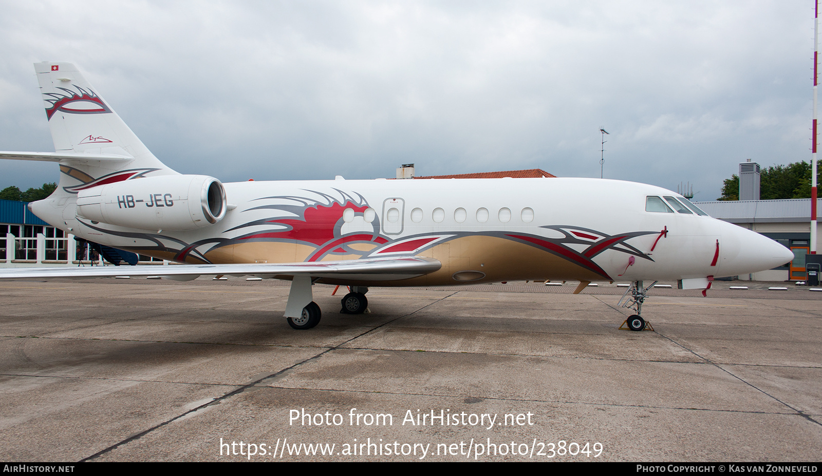 Aircraft Photo of HB-JEG | Dassault Falcon 2000EX EASy | Michael Schumacher | AirHistory.net #238049