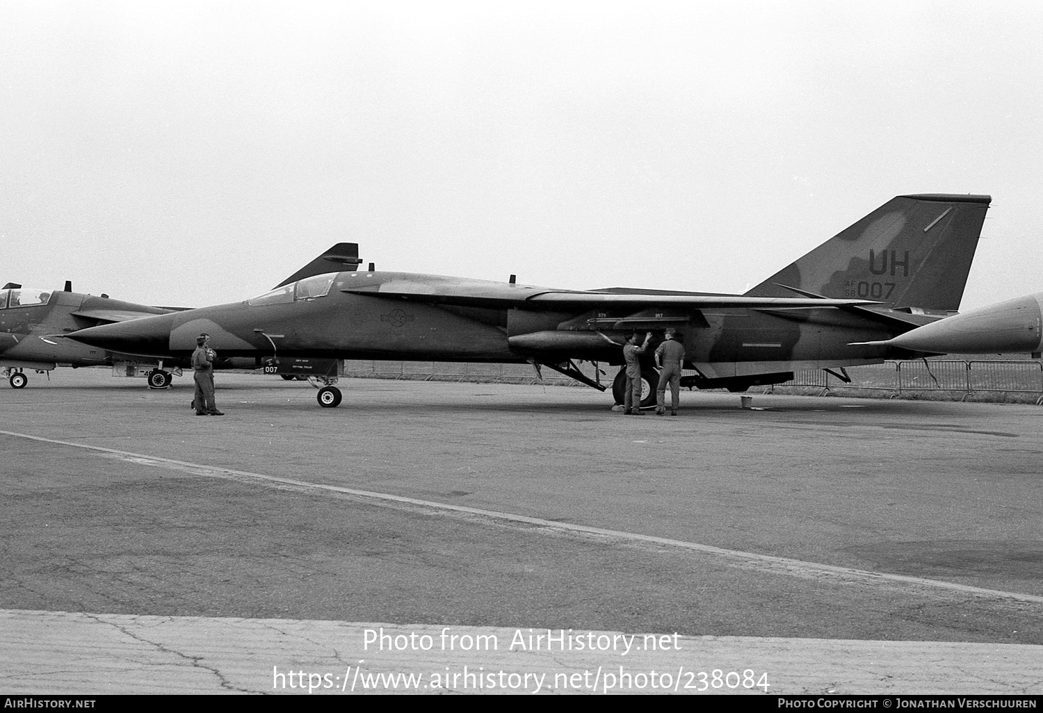 Aircraft Photo of 68-0007 / AF68-007 | General Dynamics F-111E Aardvark | USA - Air Force | AirHistory.net #238084