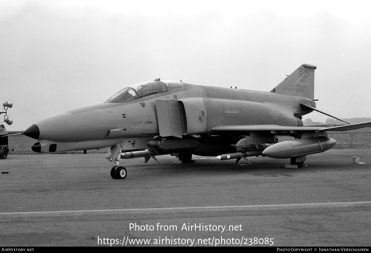 Aircraft Photo of 69-0247 / AF69-247 | McDonnell Douglas F-4G Phantom II | USA - Air Force | AirHistory.net #238085