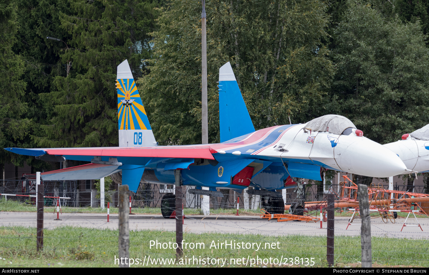 Aircraft Photo of 08 blue | Sukhoi Su-27P | Russia - Air Force | AirHistory.net #238135