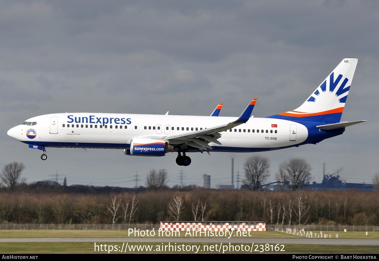 Aircraft Photo of TC-SNE | Boeing 737-8HX | SunExpress | AirHistory.net #238162