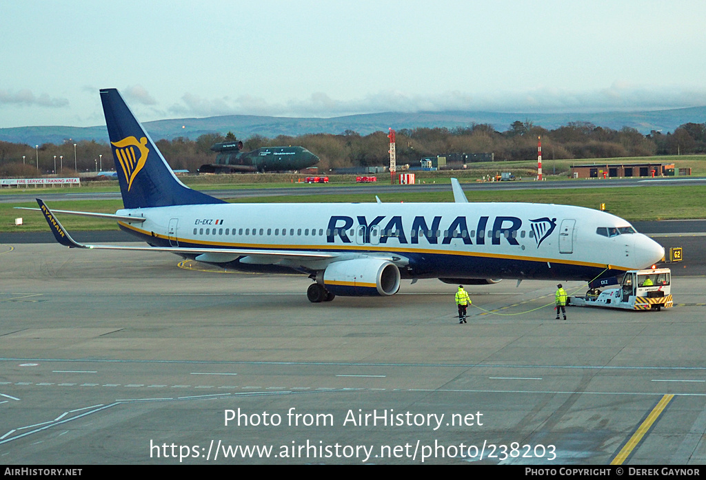 Aircraft Photo of EI-EKZ | Boeing 737-8AS | Ryanair | AirHistory.net #238203