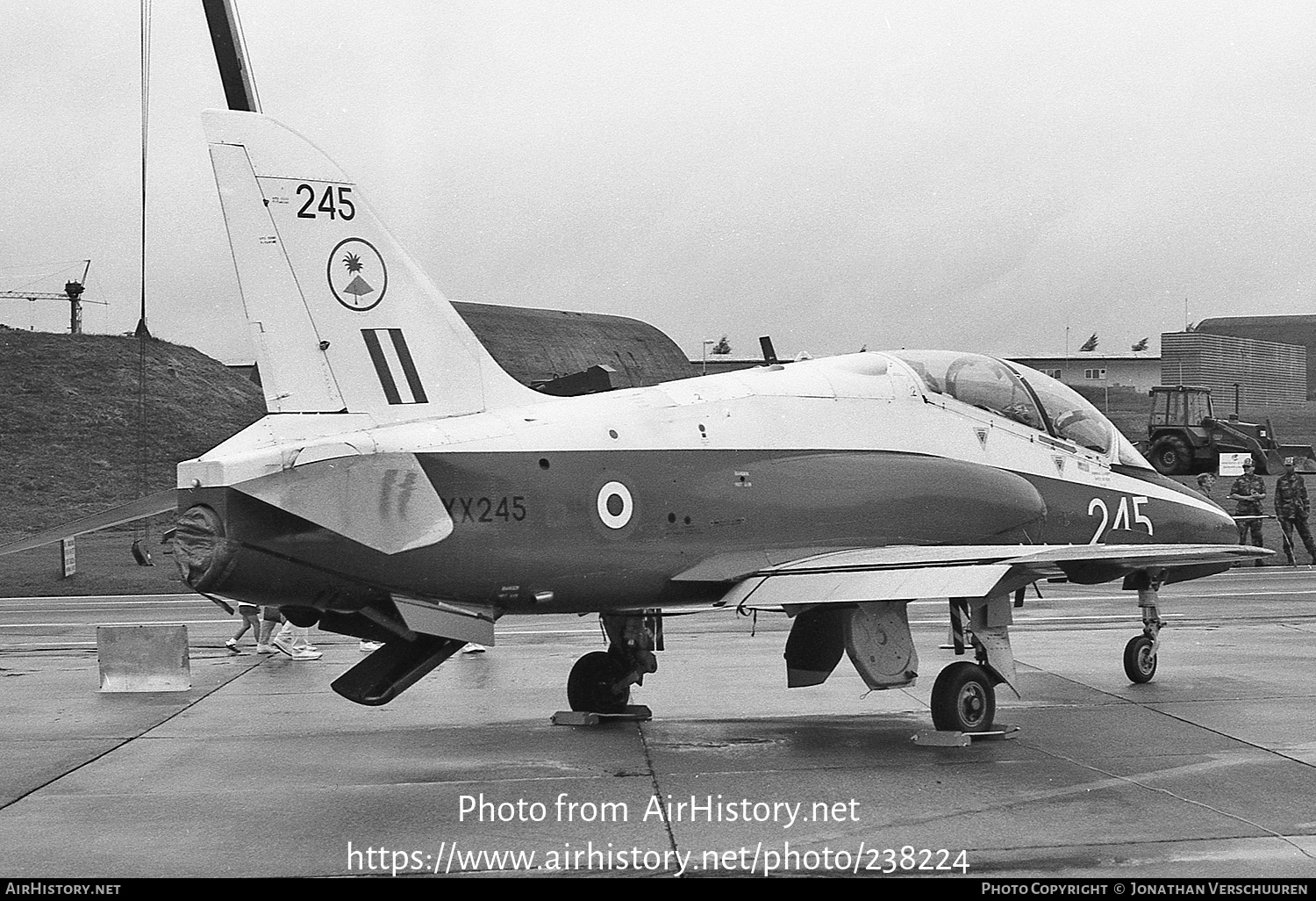 Aircraft Photo of XX245 | British Aerospace Hawk T1 | UK - Air Force | AirHistory.net #238224