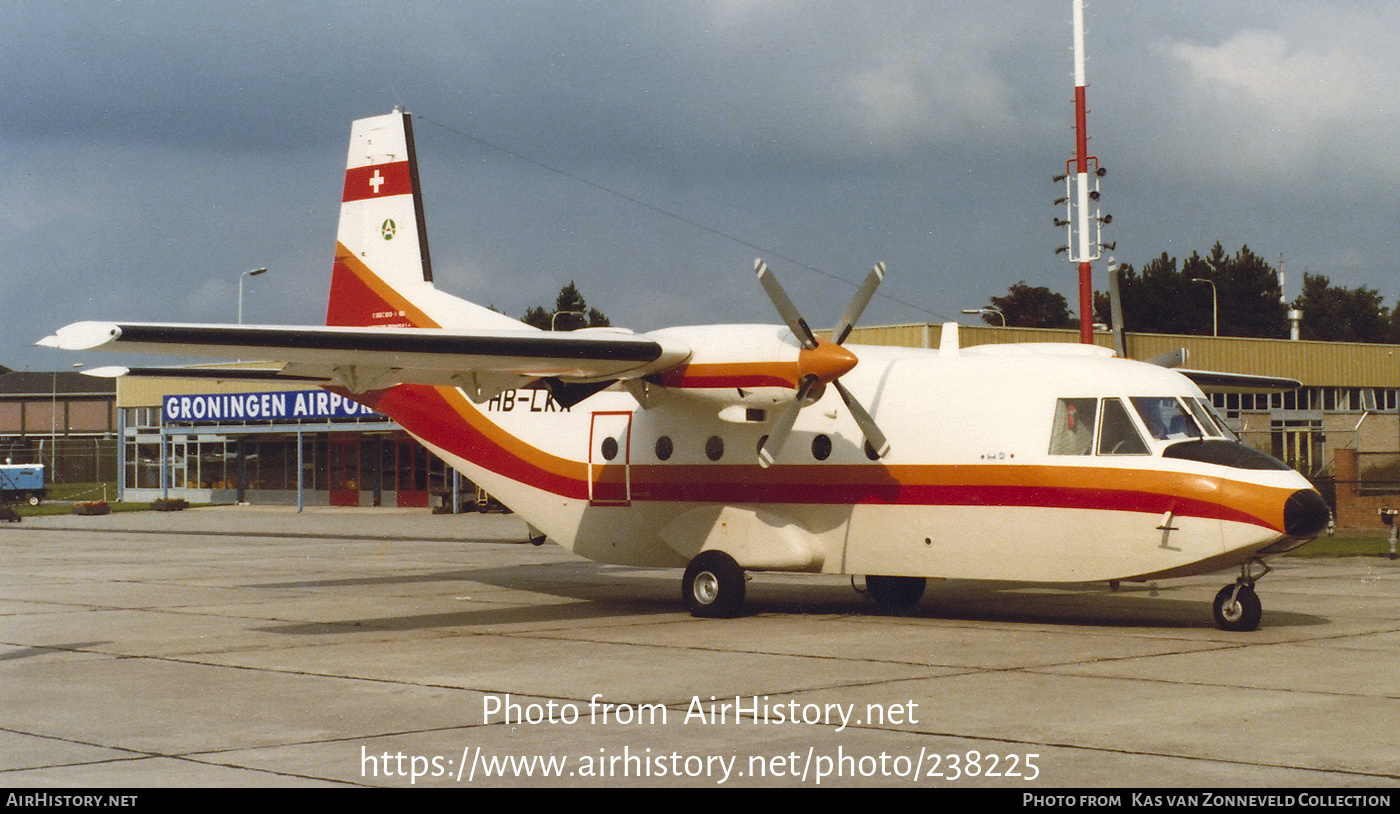 Aircraft Photo of HB-LKX | CASA C-212-100 Aviocar | AirHistory.net #238225