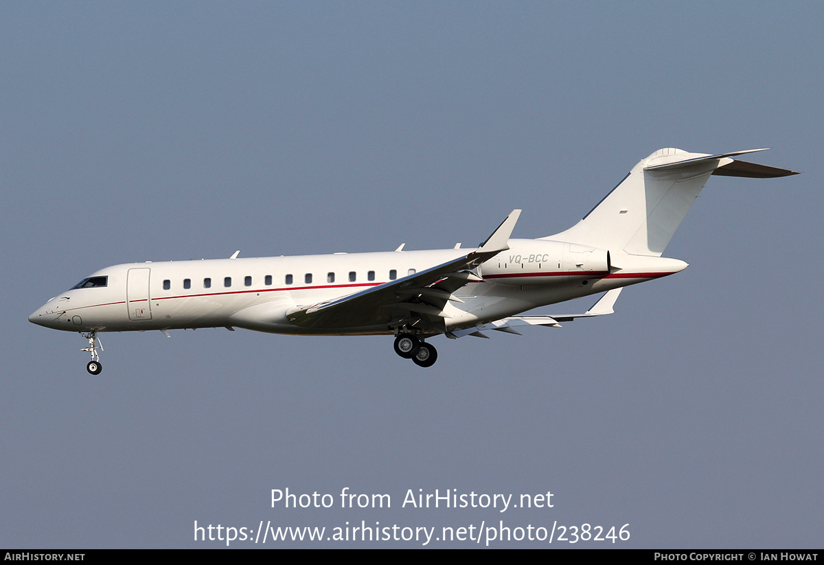 Aircraft Photo of VQ-BCC | Bombardier Global 6000 (BD-700-1A10) | AirHistory.net #238246