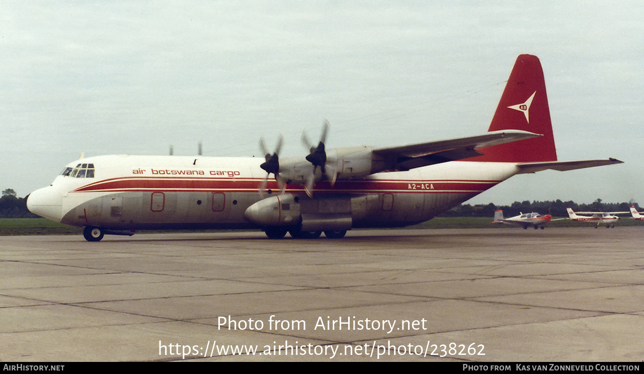 Aircraft Photo of A2-ACA | Lockheed L-100-30 Hercules (382G) | Air Botswana Cargo | AirHistory.net #238262