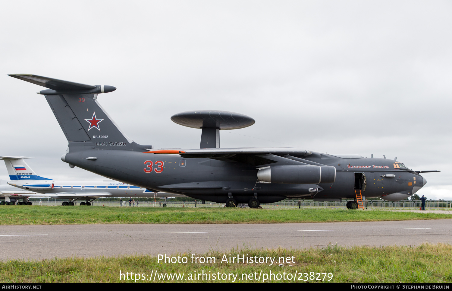 Aircraft Photo of RF-50602 | Beriev A-50U | Russia - Air Force | AirHistory.net #238279