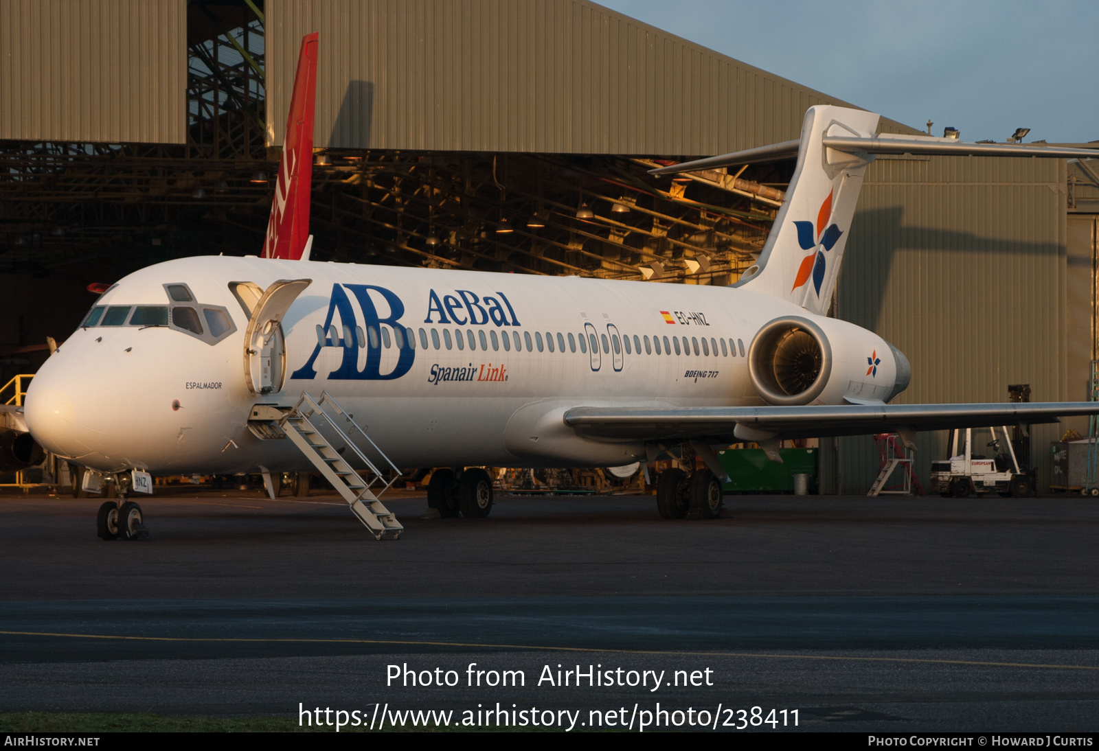 Aircraft Photo of EC-HNZ | Boeing 717-2CM | AeBal | AirHistory.net #238411