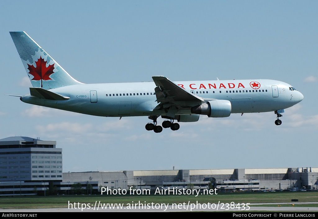 Aircraft Photo of C-FBEG | Boeing 767-233/ER | Air Canada | AirHistory.net #238435