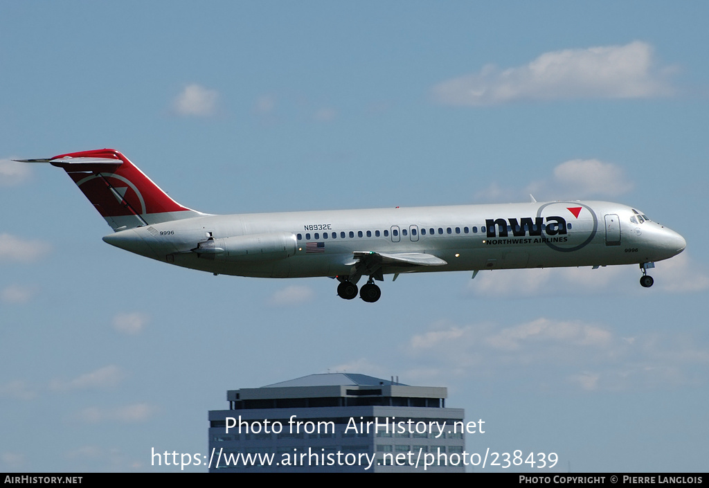 Aircraft Photo of N8932E | McDonnell Douglas DC-9-31 | Northwest Airlines | AirHistory.net #238439