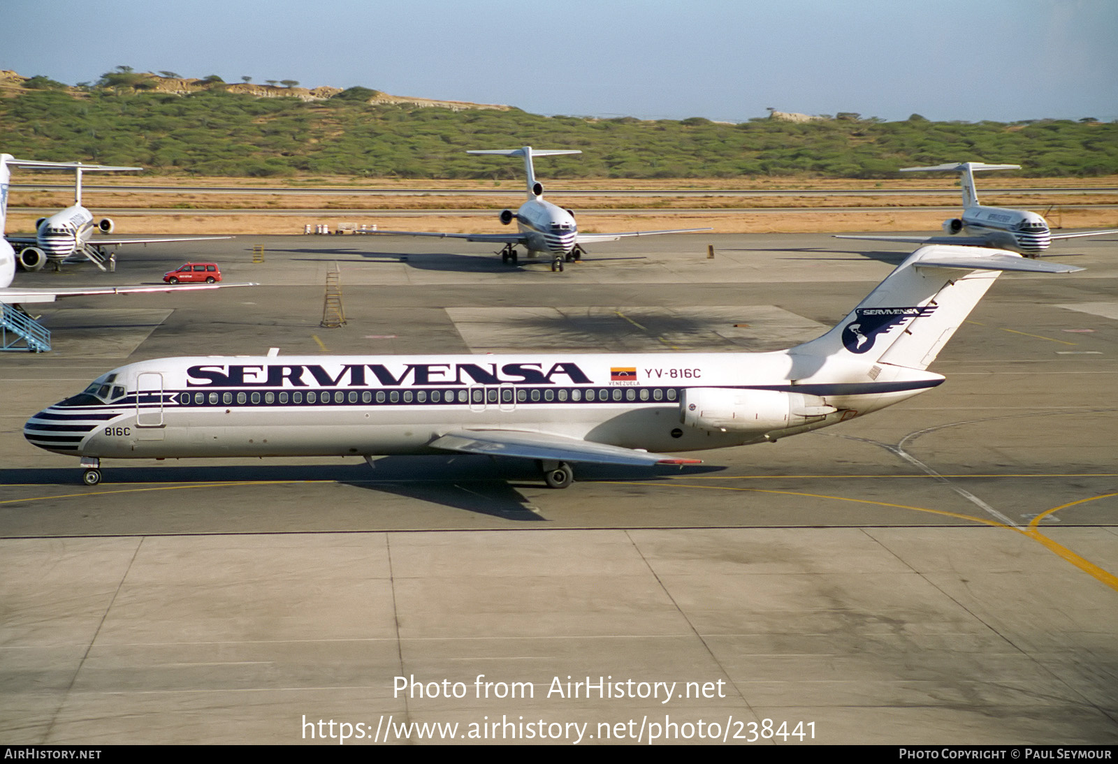 Aircraft Photo of YV-816C | McDonnell Douglas DC-9-31 | Servivensa | AirHistory.net #238441