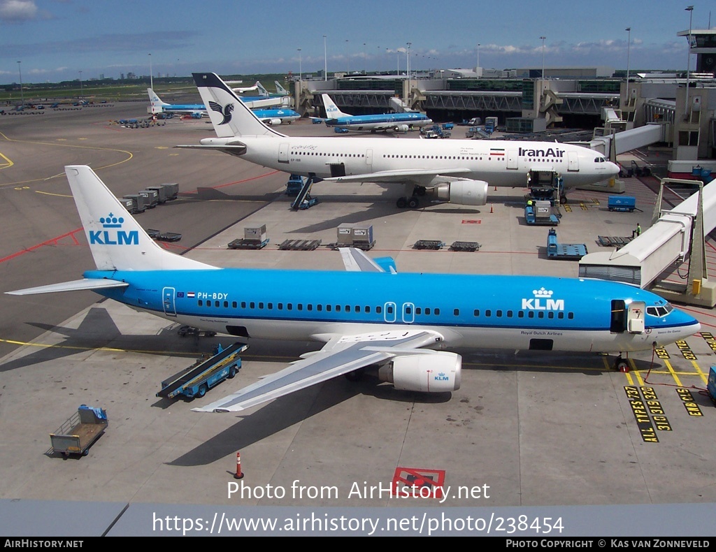 Aircraft Photo of PH-BDY | Boeing 737-406 | KLM - Royal Dutch Airlines | AirHistory.net #238454