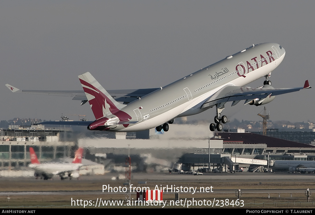 Aircraft Photo of F-WWYK | Airbus A330-302 | Qatar Airways | AirHistory.net #238463