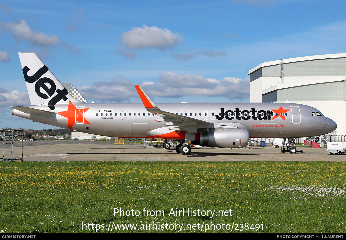 Aircraft Photo of F-WXAE | Airbus A320-232 | Jetstar Airways | AirHistory.net #238491