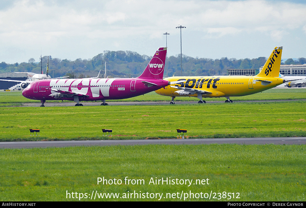 Aircraft Photo of D-AAAF | Airbus A320-232 | WOW Air | AirHistory.net #238512