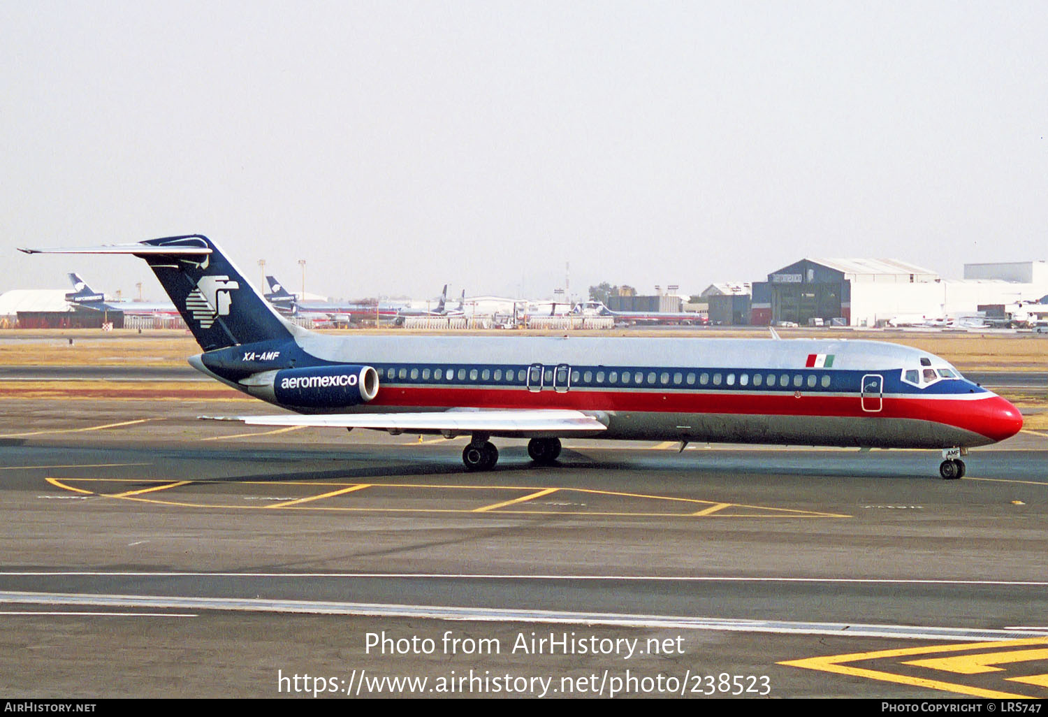 Aircraft Photo of XA-AMF | McDonnell Douglas DC-9-32 | AeroMéxico | AirHistory.net #238523