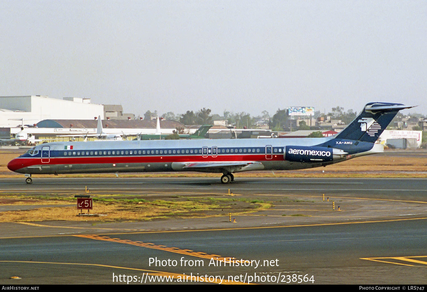 Aircraft Photo of XA-AMU | McDonnell Douglas MD-88 | AeroMéxico | AirHistory.net #238564