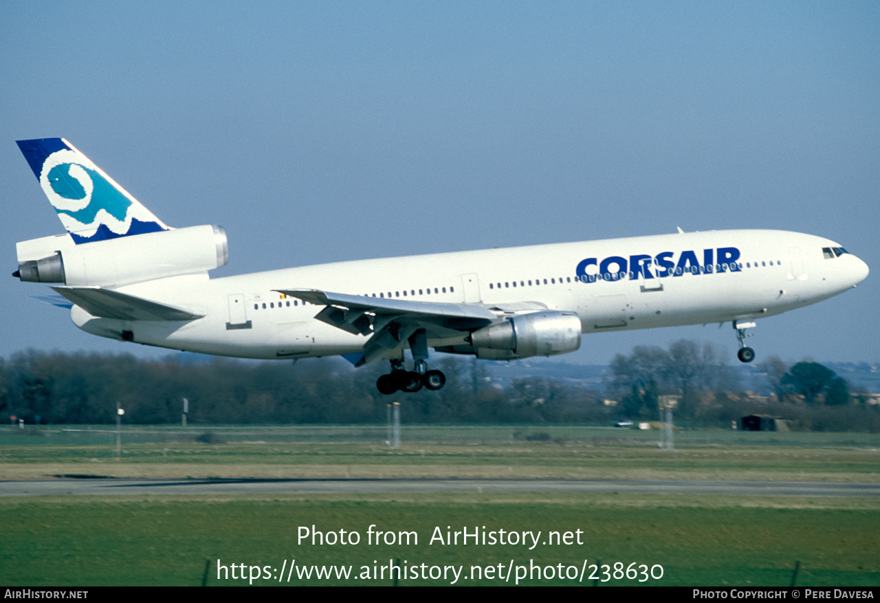 Aircraft Photo of OO-LRM | McDonnell Douglas DC-10-30 | Corsair | AirHistory.net #238630