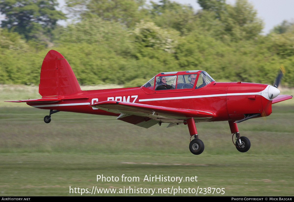 Aircraft Photo of G-BBMZ | De Havilland DHC-1 Chipmunk Mk22 | AirHistory.net #238705