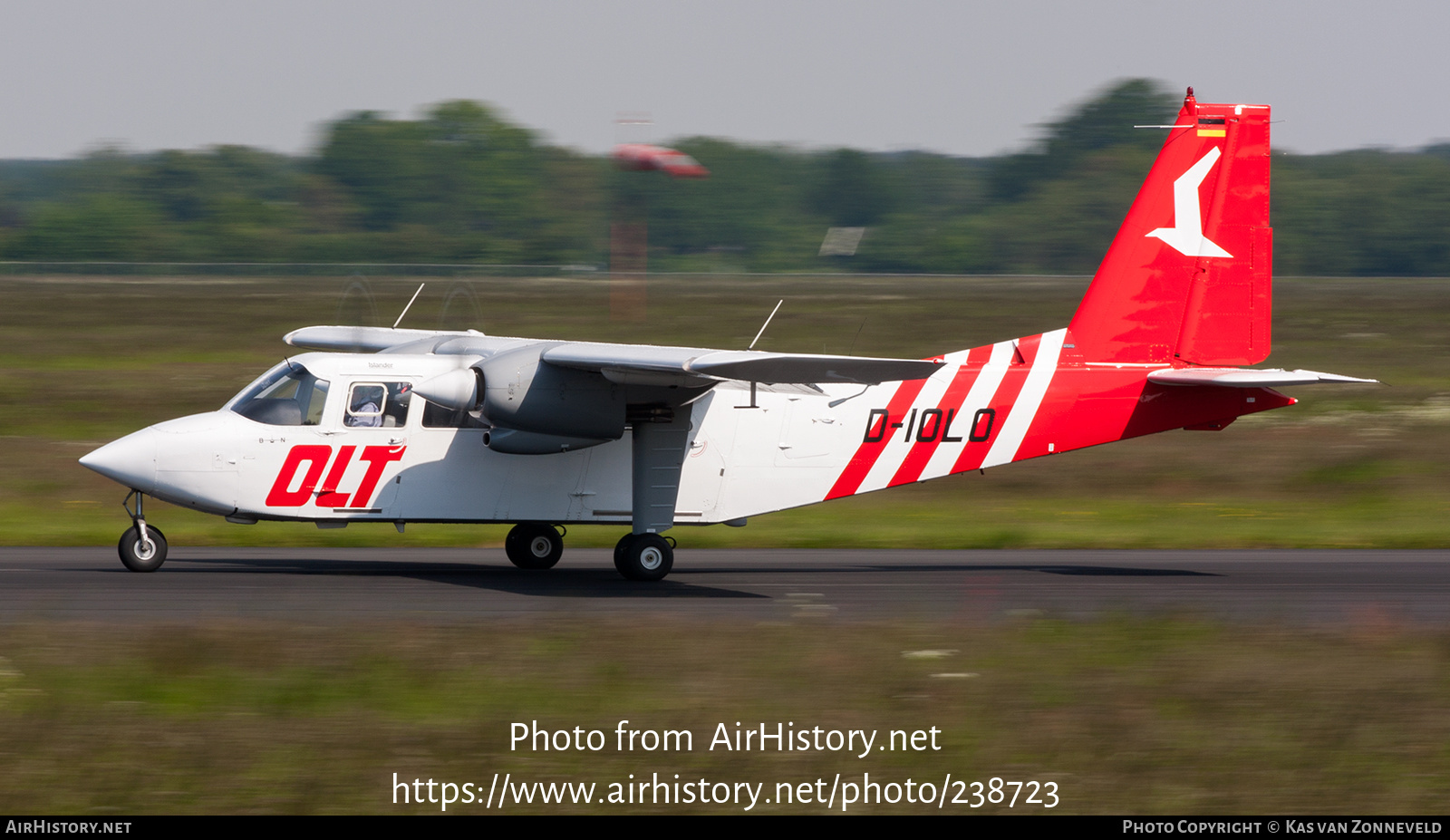 Aircraft Photo of D-IOLO | Britten-Norman BN-2B-26 Islander | OLT - Ostfriesische Lufttransport | AirHistory.net #238723