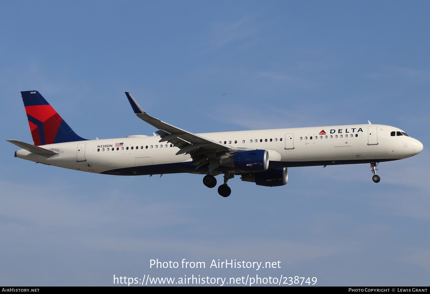 Aircraft Photo of N338DN | Airbus A321-211 | Delta Air Lines | AirHistory.net #238749