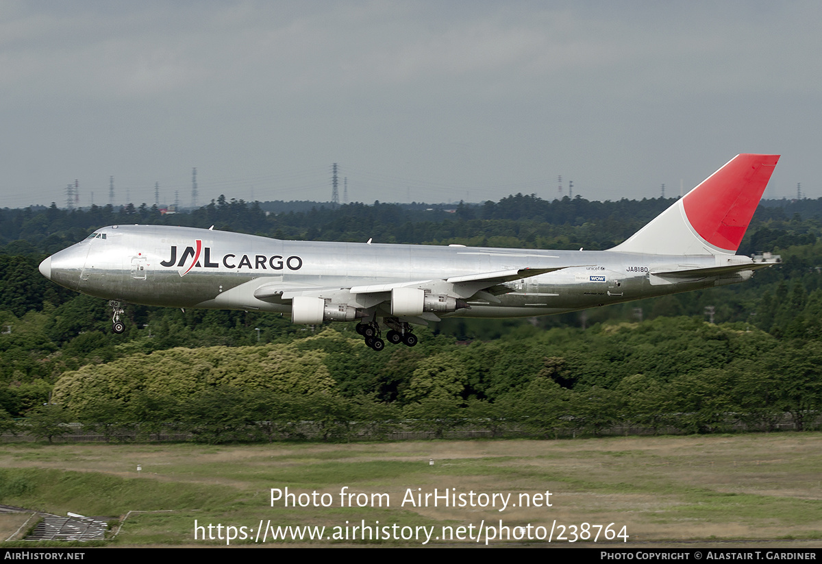 Aircraft Photo of JA8180 | Boeing 747-246F/SCD | Japan Airlines - JAL Cargo | AirHistory.net #238764