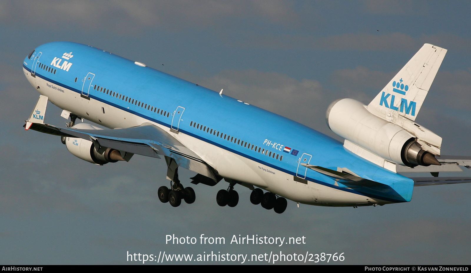 Aircraft Photo of PH-KCE | McDonnell Douglas MD-11 | KLM - Royal Dutch Airlines | AirHistory.net #238766