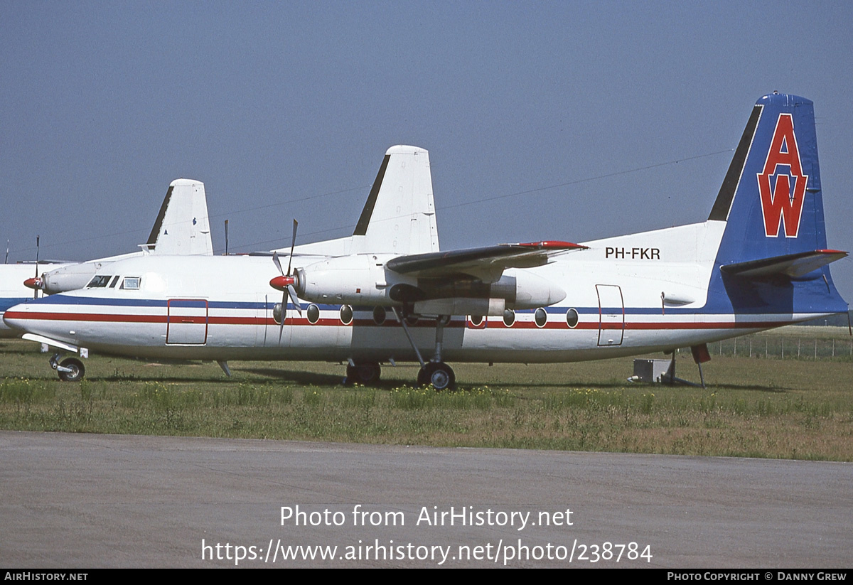 Aircraft Photo of PH-FKR | Fokker F27-200 Friendship | Air West Express | AirHistory.net #238784